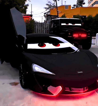 InfernoEyes™ Custom LED Eye Display – Smart App Control for Cars & Trucks